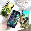 K-Kinich G-Genshin I-Impact Чехол для телефона Силиконовый Мягкий Для Samsung S25,S24,S21,S22,S23,S30,Ultra,S20,Plus,Fe,Lite