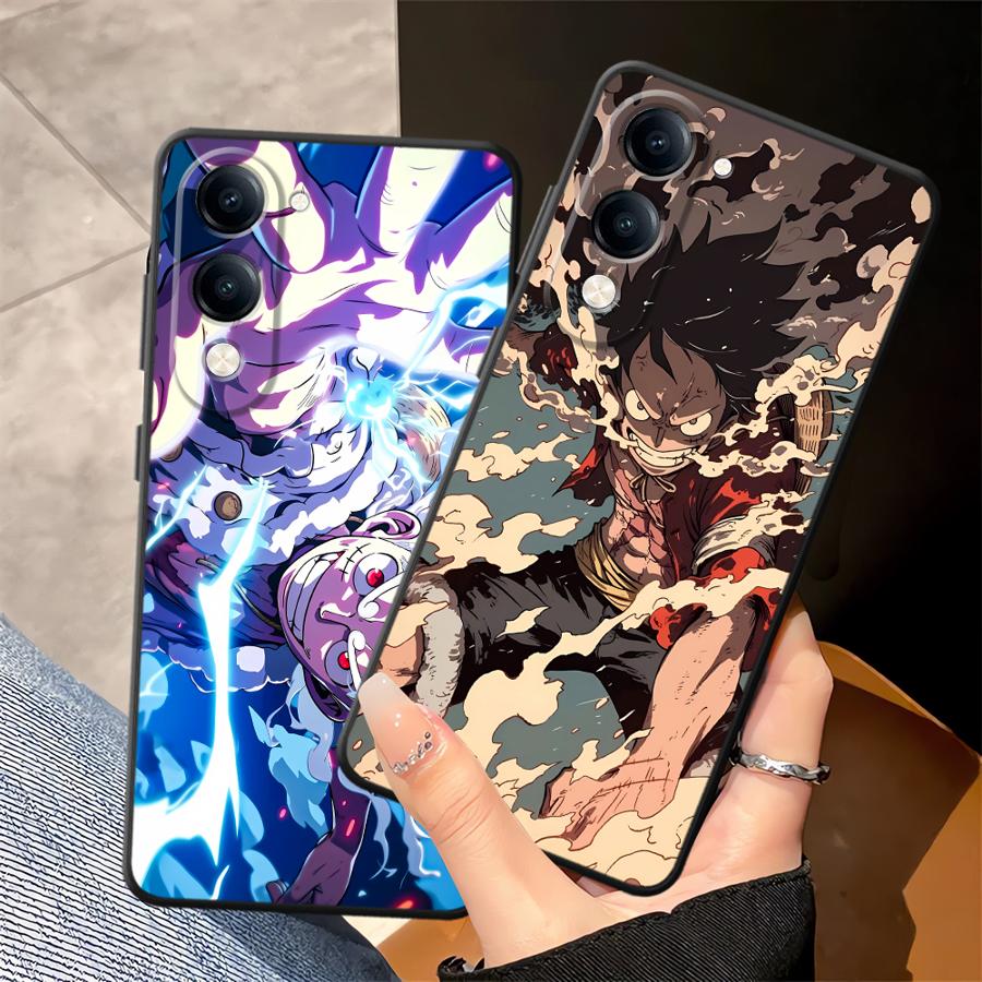 Чехол для Vivo Y02 Y11 Y16 Y17 Y20 Y21 Y27 Y19 Y33S Y35 Y30 Y22 Y31 Y36 Y12 Y15S Чехол для телефона Крутой Луффи Аниме