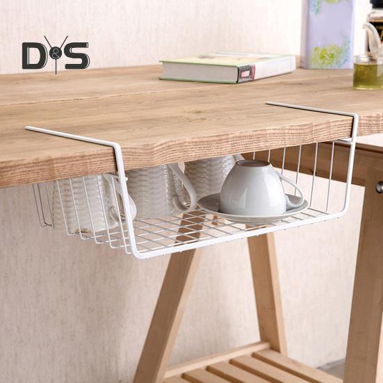 Подвесная корзина, прочная, выдерживает большую нагрузку, простая установка, органайзер для полок под шкафом, выдвижная корзина для хранения