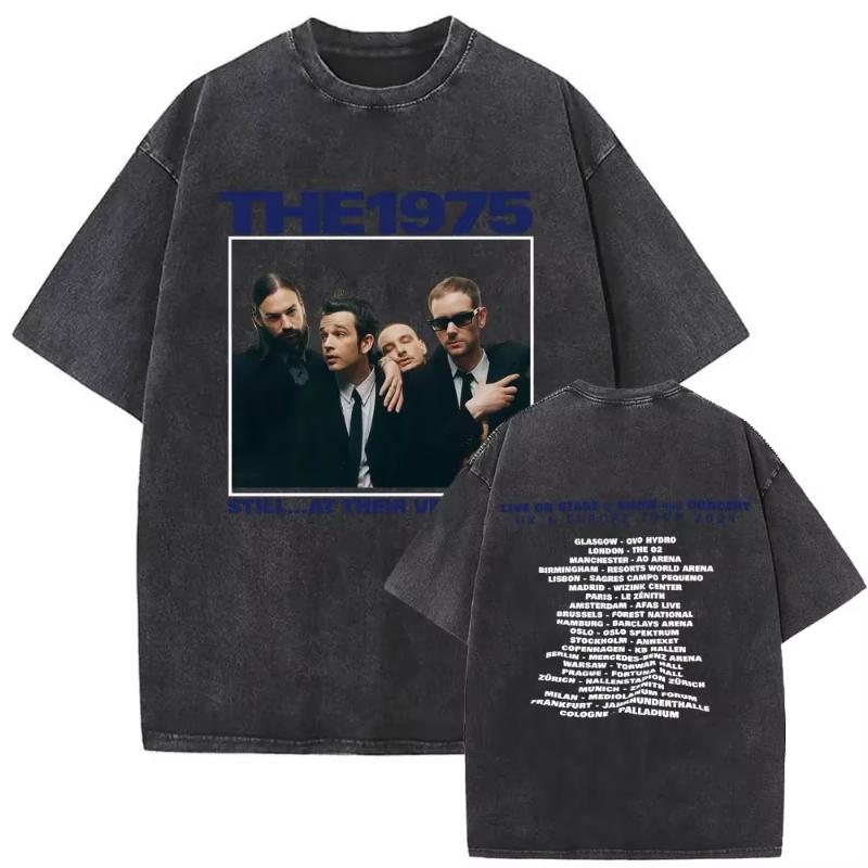 Washed Vintage The about You Print Tshirt Being Funny in A Foreign Language Album Tshirt Unisex Women Hip Hop Casual T Shirt