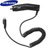 Оригинальное автомобильное зарядное устройство SAMSUNG ACADU10CBE Black Micro USB