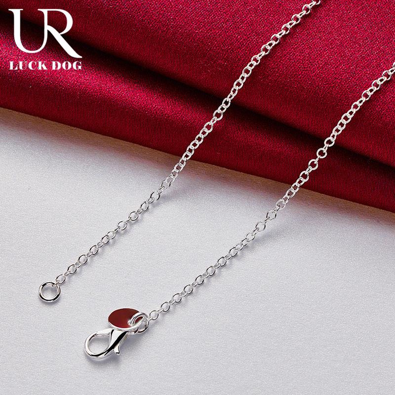 Ожерелье с тремя кулонами из стерлингового серебра 925 пробы, модные свадебные украшения