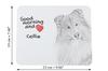 Collie Rough, Long-Haired Collie – Mouse pad with print, personalized dog-themed mouse pad | Art-Dog