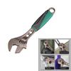 Adjustable Wrenches Movable Spanners Heavy Duty Adjustable Wrenches for Industrial Plumbing Manual Repair Tool
