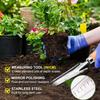 Ручной удалитель сорняков Лопатка из нержавеющей стали Экстрактор сорняков Садовый инструмент для удаления сорняков из трещин для улицы Садовая тяпка