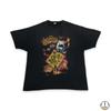 2014 Twiztid Футболка Мужская 2XL Черная Сюда, в Ад Выцветшая Потертая Тур-футболка