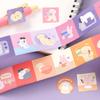 200cm/Roll INS Masking Tapes Cute cartoon pattern Decorative Label Stickers for Journal Scrapbooking Diary Album Stationery Tape