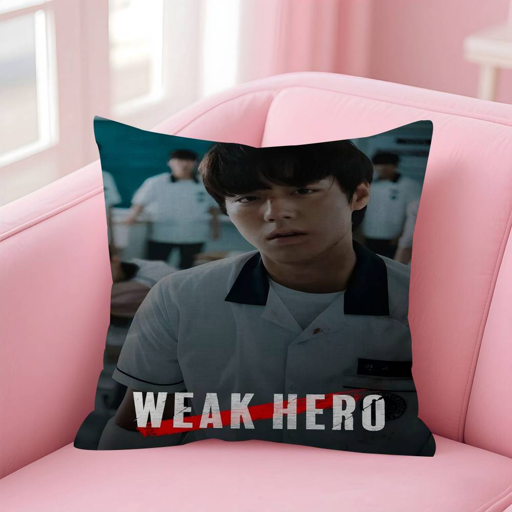 Korean Tv Series W-Weak Hero Class 1 2 Office Cushion Pillowcase Car Cushion Cover45X45Cm Lumbar Pillowcase Sofa Pillowcover
