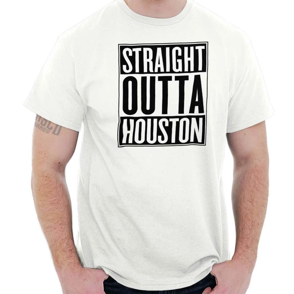 Straight Outta Houston, TX City Movie T Shirts Gift Ideas T Shirt Tee