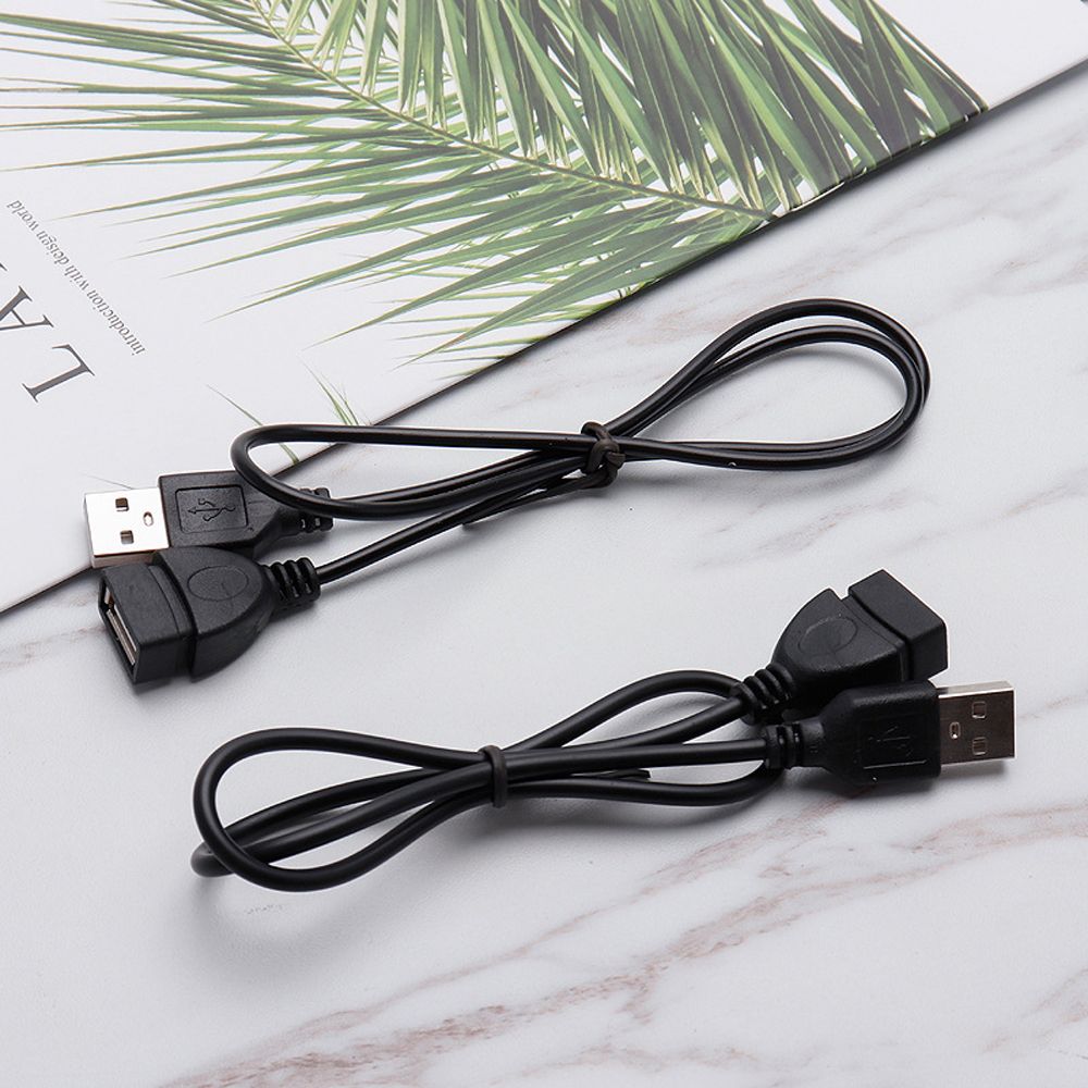Male to Female USB 2.0 Extender Cord Data Transmission Line USB Extension Cable USB 2.0 Cable