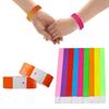 100 Pcs Paper Tyvek Wristbands Synthetic Paper Wrist  Festivals Admission Party Identification