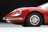 Tomica Limited Vintage TLV Dino 246GT Красный 1/64 (Готовая модель)