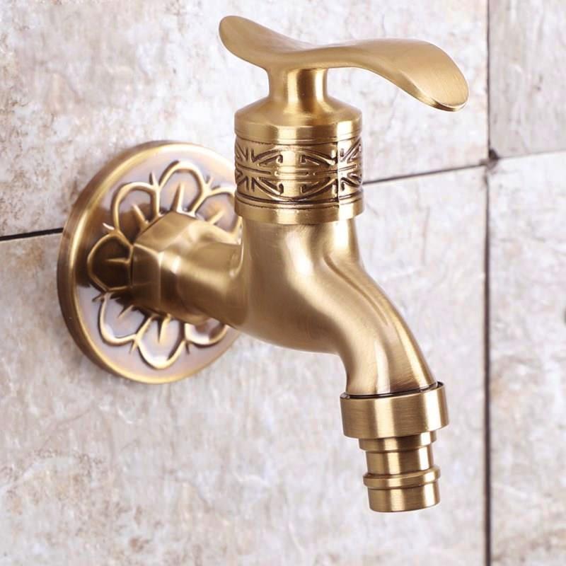 Садовые краны античная бронза терраса стиральная машина двойного назначения кран швабра кран для бассейна EL7772-1