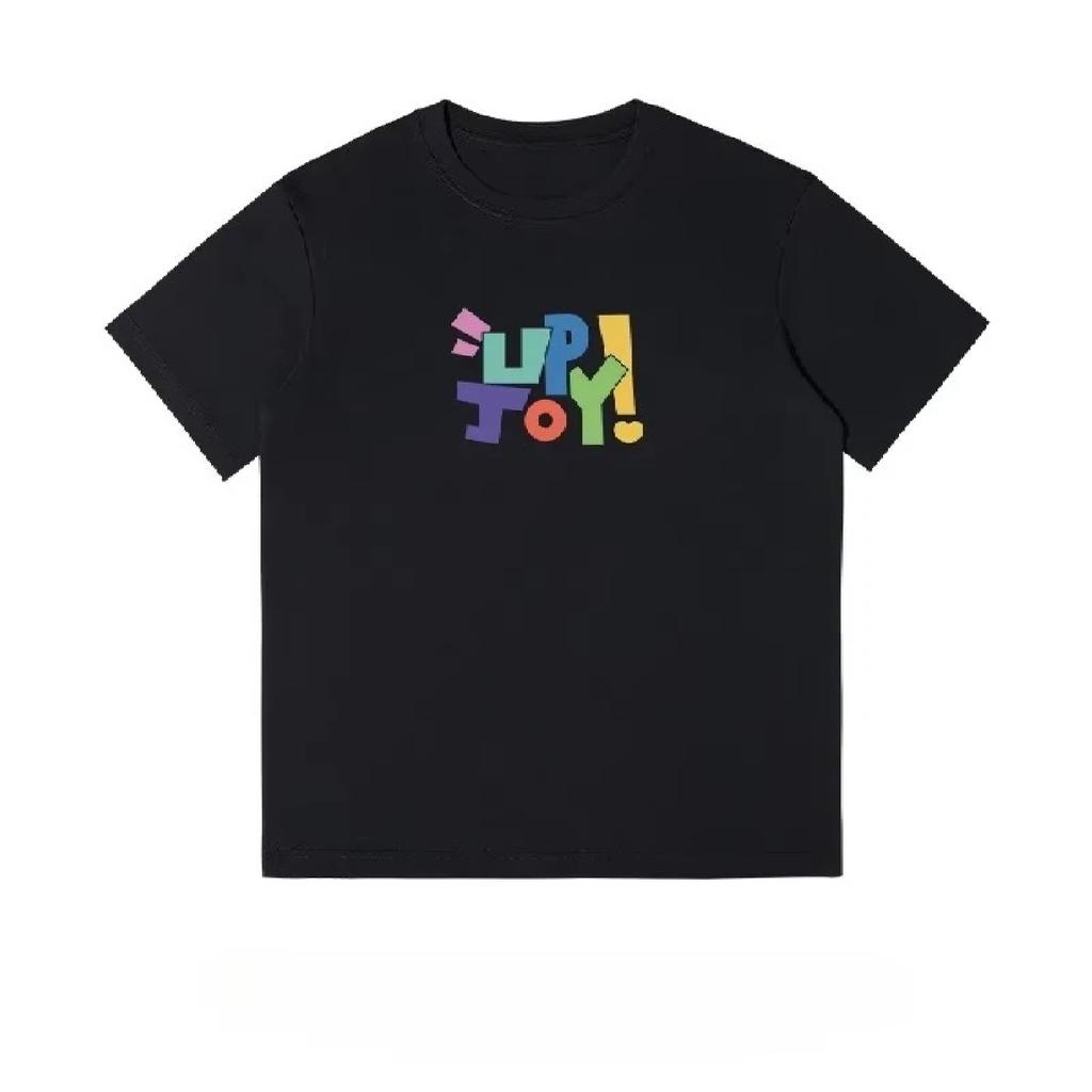 Summer New Design Sense Fashion Colorful Printed Cotton T-shirts Men's Women Loose Comfortable Versatile Trend Children's Tshirt