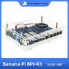 Акриловый корпус для Banana Pi BPI-R3 с вентилятором для охлаждения