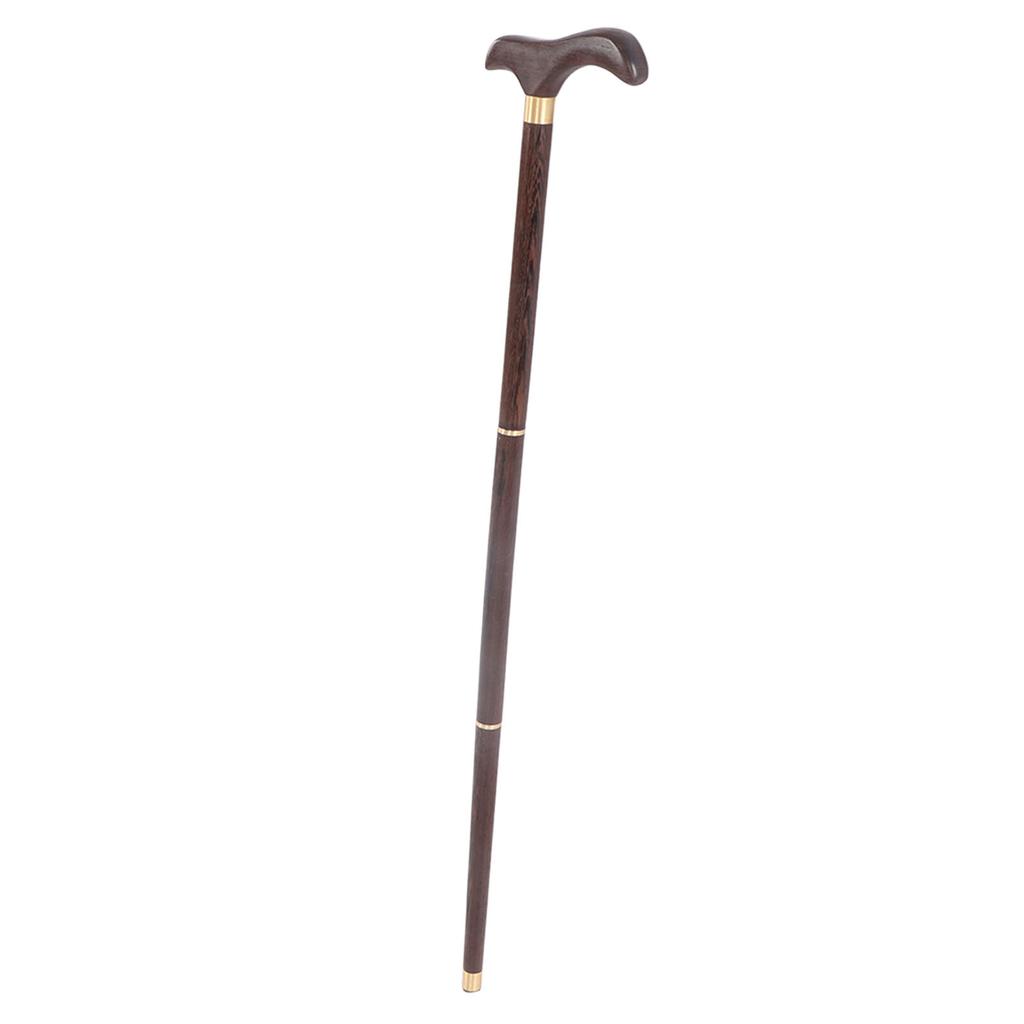 Съемная трость венге Пожилая элегантная эргономичная трость для реабилитации, прогулок