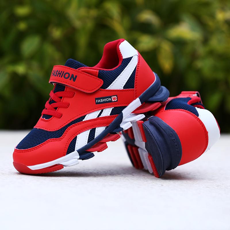Children Sport Shoes For Boys Breathable Sneaker Lightweight Soft Soled Running Shoes Comfort Students Walking Casual Shoes