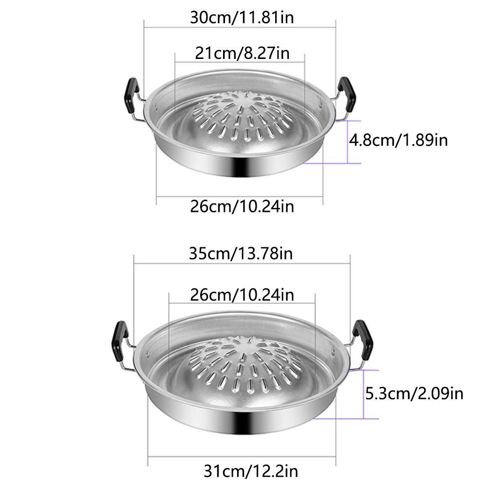 Multi-function Thai Picnic Grill Pan Portable Korean Barbecue Grill Tray  Cookware