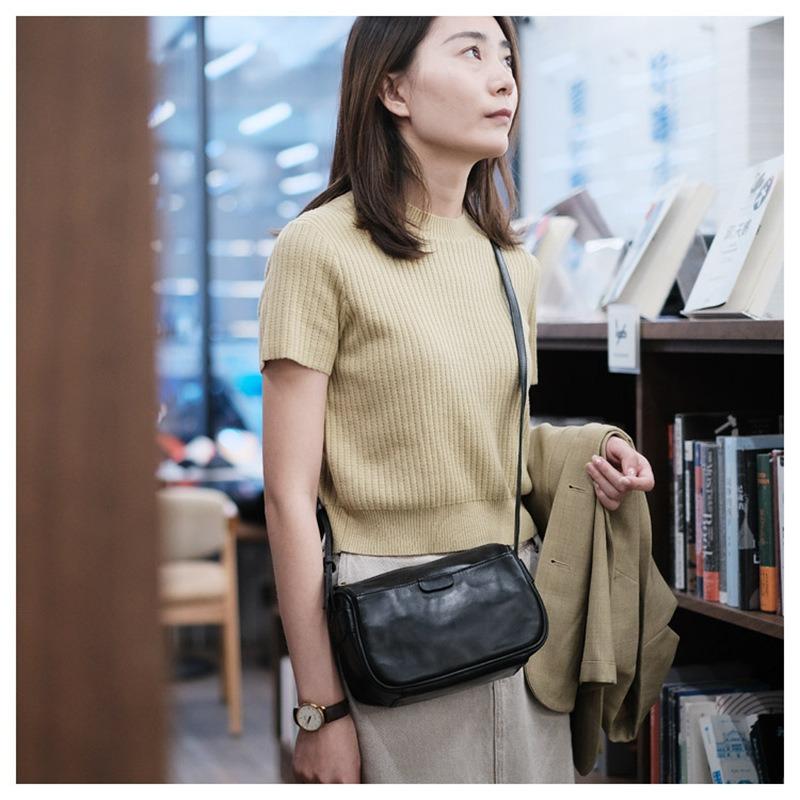 Women's Bag Mahjong Bag Retro Pillow Bag Commuter All-match Small Square Bag Single Shoulder Crossbody Bag Senior Sense Women's Bag