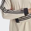 Adidas Футболка с длинным рукавом в полоску с трилистником Originals, мужская, бежевая IM2086