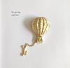 Brand-retro Hot Air Balloon Brooch, Simple and Exquisite Court Style