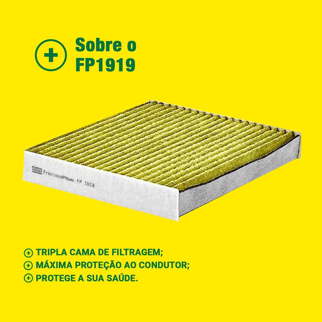 MANN FILTER FP1919 Fresh Plus Фильтр кондиционера автомобиля Пылевой Дезодорирующий