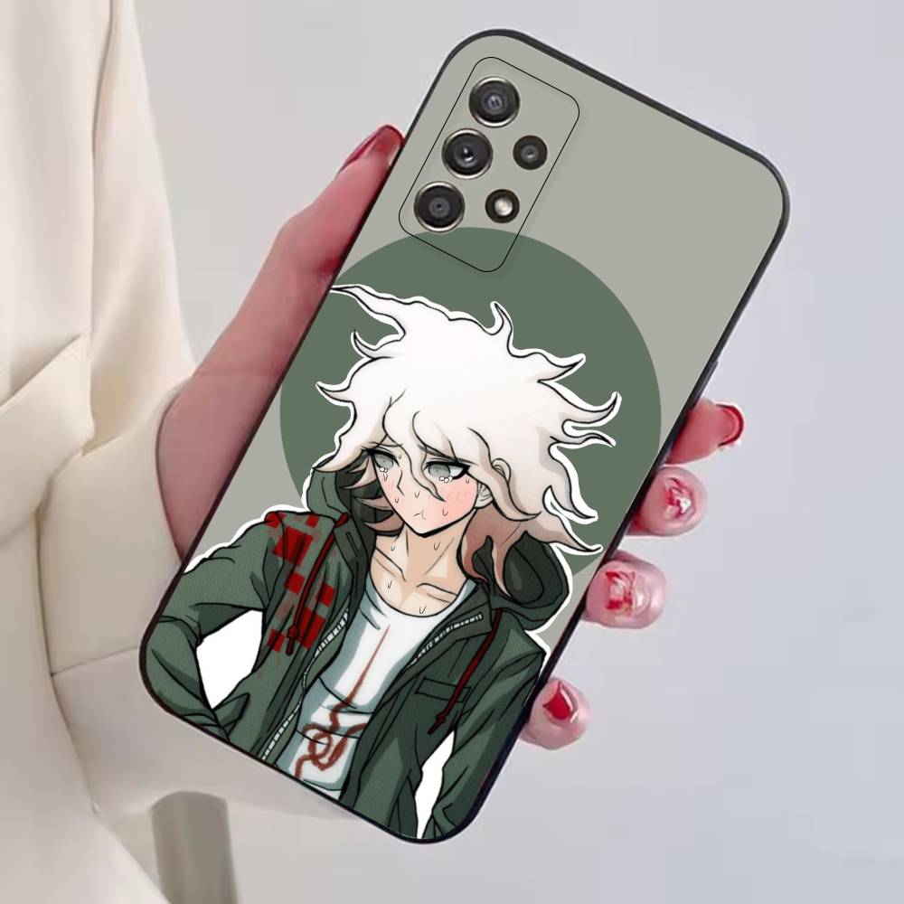 Чехол для телефона Danganronpa N-Нагито Комаэда для Samsung S25,S24,S21,S22,S23,S30,Ultra,S20,Plus,Fe,Lite,Note,10,Черный