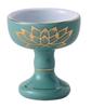 Nakamura Shoji Celadon Gold Lotus Buddhist Altarware (Medium)