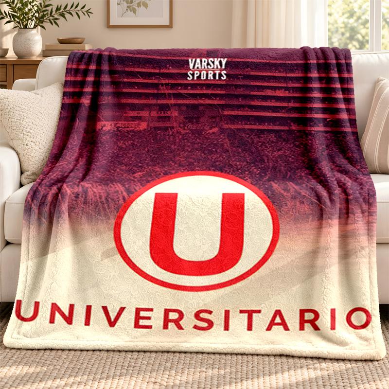 Club Universitario de Deportes blanket Flannel Blanket Soft Cozy Plush Throw for Sofa Bed Lightweight Home Decoration Outdoor camping