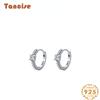 Tancise 925 Sterling Silver Zircon Earrings Drop Earrings For Women Wedding Party Gifts