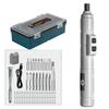 USB Rechargeable Cordless Electric Screwdriver Set Wireless Electric Drill  Repair Work