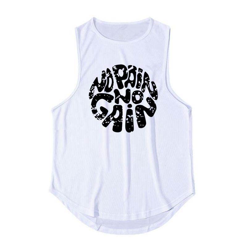 Летняя майка для спортзала, мужская футболка из лавсана для бодибилдинга, фитнеса, без рукавов, тренировочная одежда, мужская компрессионная спортивная одежда, жилеты для мышц