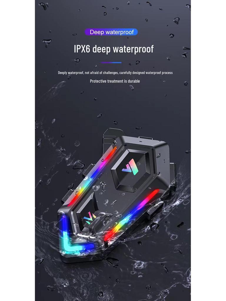 Y20 Motorcycle Bluetooth Helmet Headset