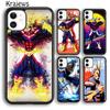 Krajews Boku no Hero Academia All Might Мягкий чехол для телефона для iPhone 14 5 6s 7 8 plus XR XS 11 12 13 pro max Samsung S21 S22ultra