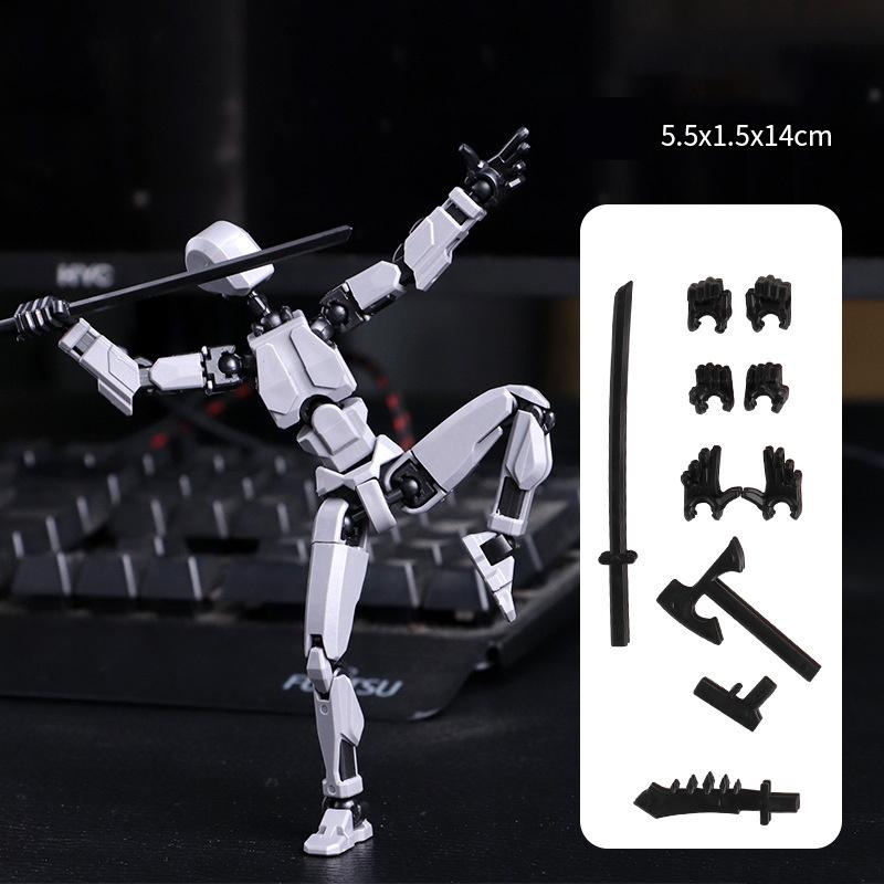13 шарнирных подвижных фигурок, робот-трансформер, 3D-печатный манекен, персонаж, сборка игрушек, игры для родителей и детей, детские подарки, игрушка для снятия давления
