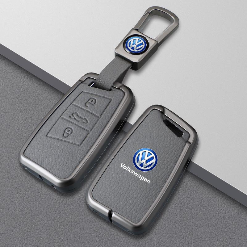 W160Zinc Alloy Car Key Case Cover Holder Shell Protection For VW Volkswagen Magotan GTE Passat B6 B7 B8 CC Auto Keychain Accessories
