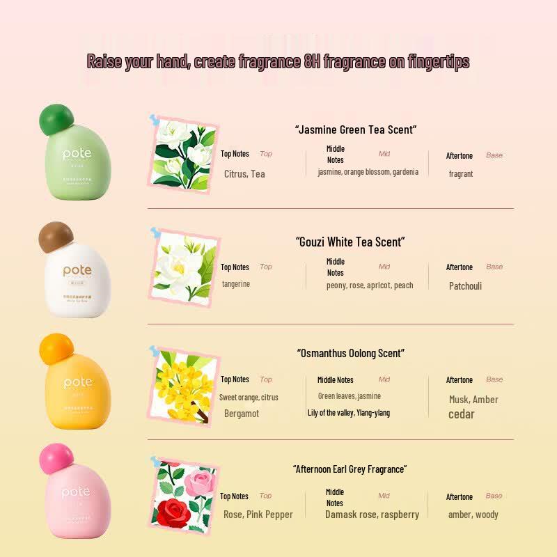 Baite Black Tea Moisturizing Hand Cream