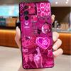 Розовый эстетичный чехол для телефона Motorola Edge 50 40 Pro 60 50 40 30 Ultra Neo Fusion Moto G Play G Stylus G Power G