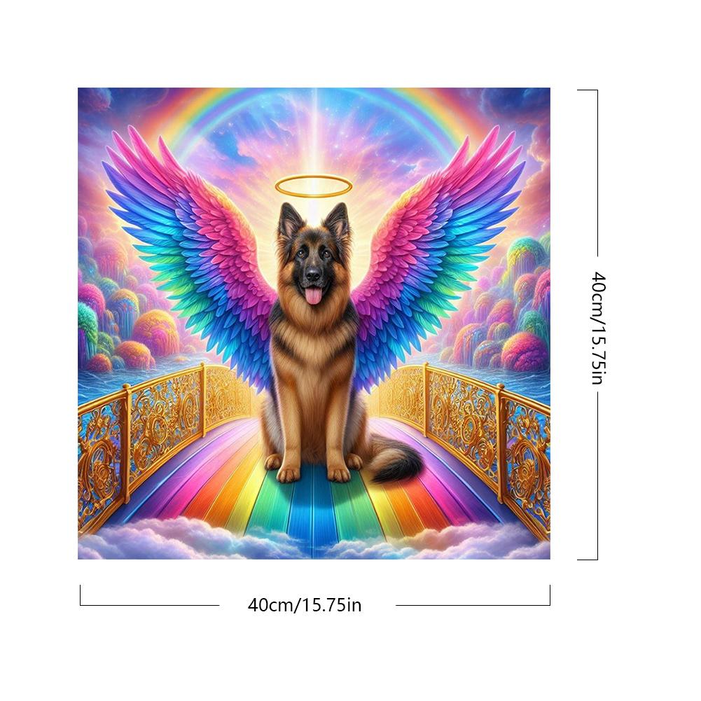 Набор для рисования по номерам на холсте своими руками, масляная живопись, картина с животными, домашний декор на стену