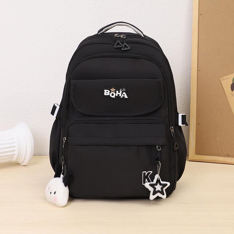 Модный рюкзак с цветными блоками для студентов колледжа. Рюкзак большой вместимости