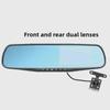 4.3" 1080P Car DVR Mirror Dash Cam with Rear View Camera Kit