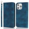 Stand Case for iPhone 13 Pro Max/12 Pro Max Magnetic Closure Skin Touch Leather Flip Phone Cover with Wallet