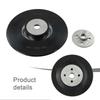 6 Inch 150mm Backing Pad with For M14 Thread Lock Nut for Attachment to For Angle Grinders with Fibre Disc Sanding Tools