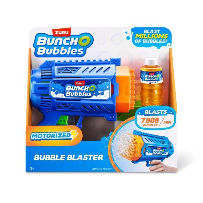 Pistolet À Bulles - ZURU - Bubble Blaster Medium - 125 Ml Inclus - 7000 Bulles/min - Plateau Fourni
