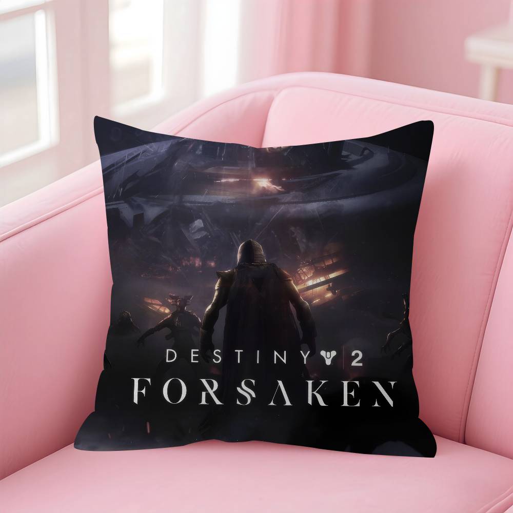 Destiny Raid Collection Video Game Pillow Gift Home Office Decoration Bedroom Sofa Car Cushion Cover case 45x45