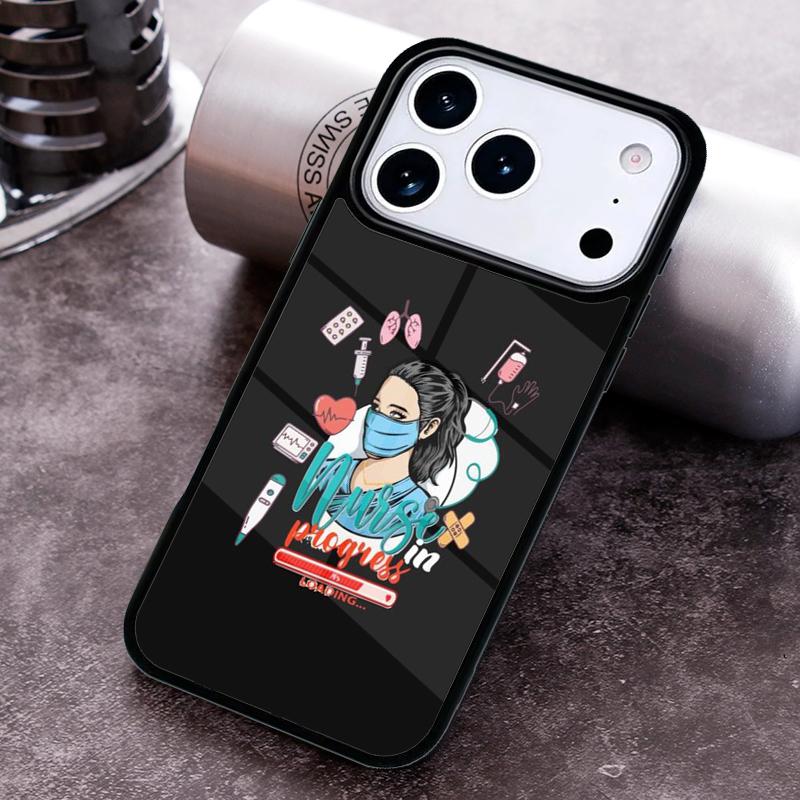 Медицинский чехол для телефона Медсестра для iPhone 17 16 15 Pro Max Air 14 13 12 11 Plus Ударопрочный Capa Cover