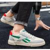 Мужские кроссовки Дышащие туфли на плоской подошве для мужчин Кроссовки для улицы Корейская версия Тренд Кеды на шнуровке Мужские кроссовки
