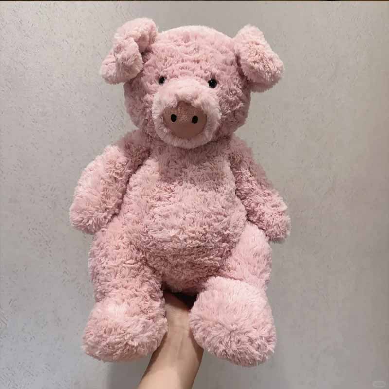 35-60cm Jc Cute Pink Barnabus Pig Plush Toy Home Furnishings Sofa Ornament Can Carry Travel Companion Doll Peripheral Fun Gift