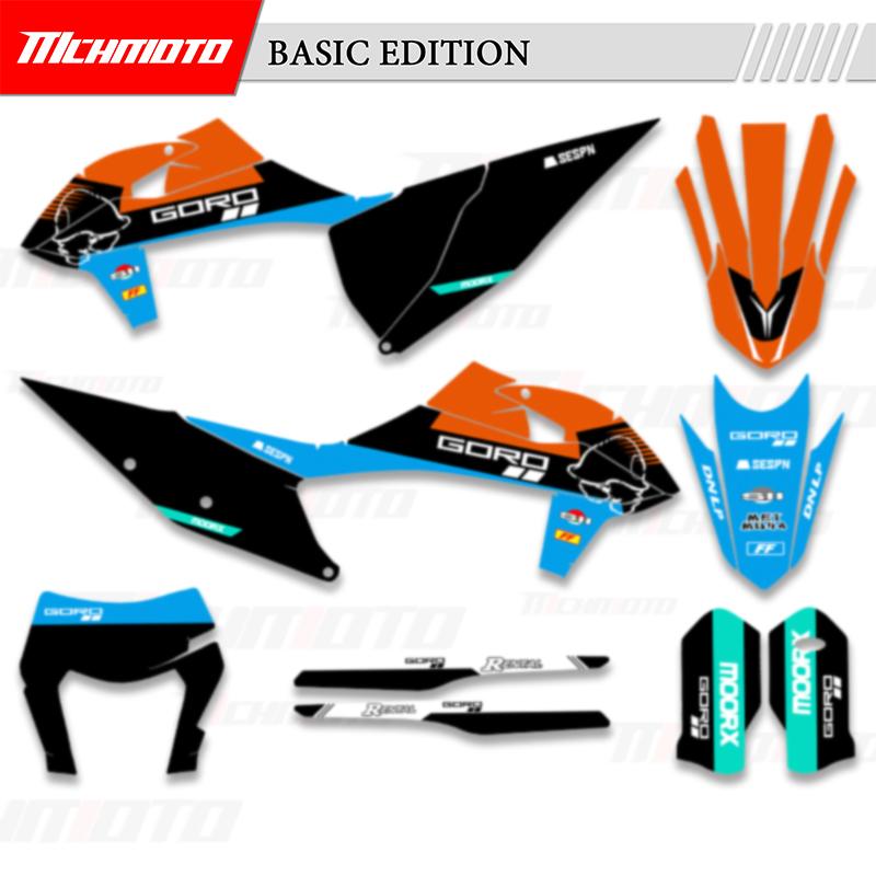 MCHMFG Для KTM 125 250 350 450 500 SX SXF EXC XC XCW SIX DAYS SIXDAYS Графика Наклейки 04