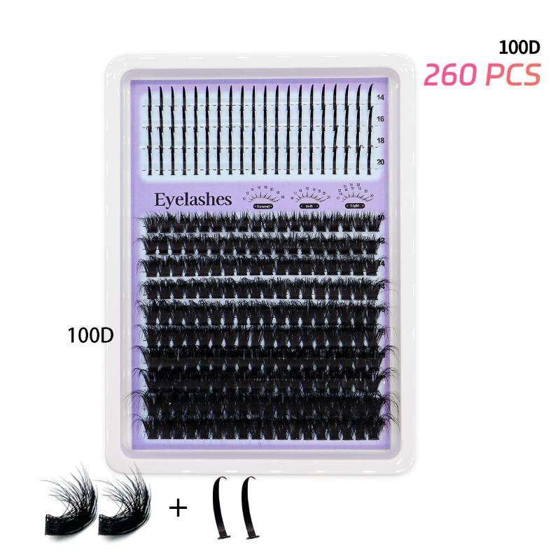 14 Rows Lash Clusters Spikes Eyelash Extensions Spiky Lashes Extension Thick Individual Cluster Lashes With Spikes Bottom Lashes